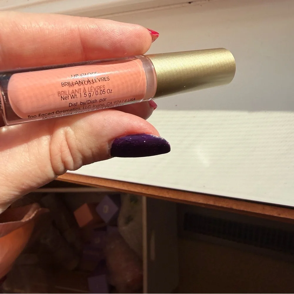 NEW Too Faced Travel Size in Beautiful neutral color soft peachy - Naked Dolly.